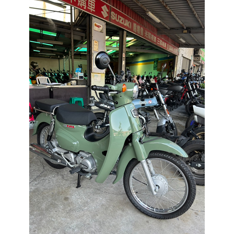 2024/07 Super cub110 泰規改日規分離座