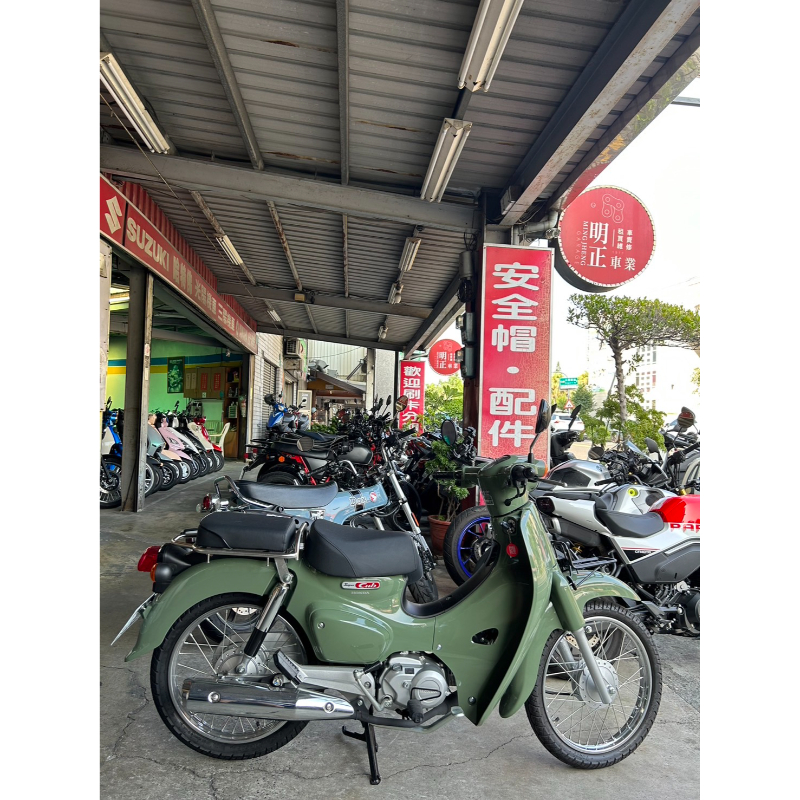 2024/07 Super cub110 泰規改日規分離座