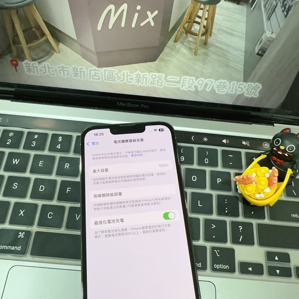 店保90天｜iPhone 13 Pro 256G 全功能正常！電池100% 藍色 6.1吋 #6534 二手iPhone