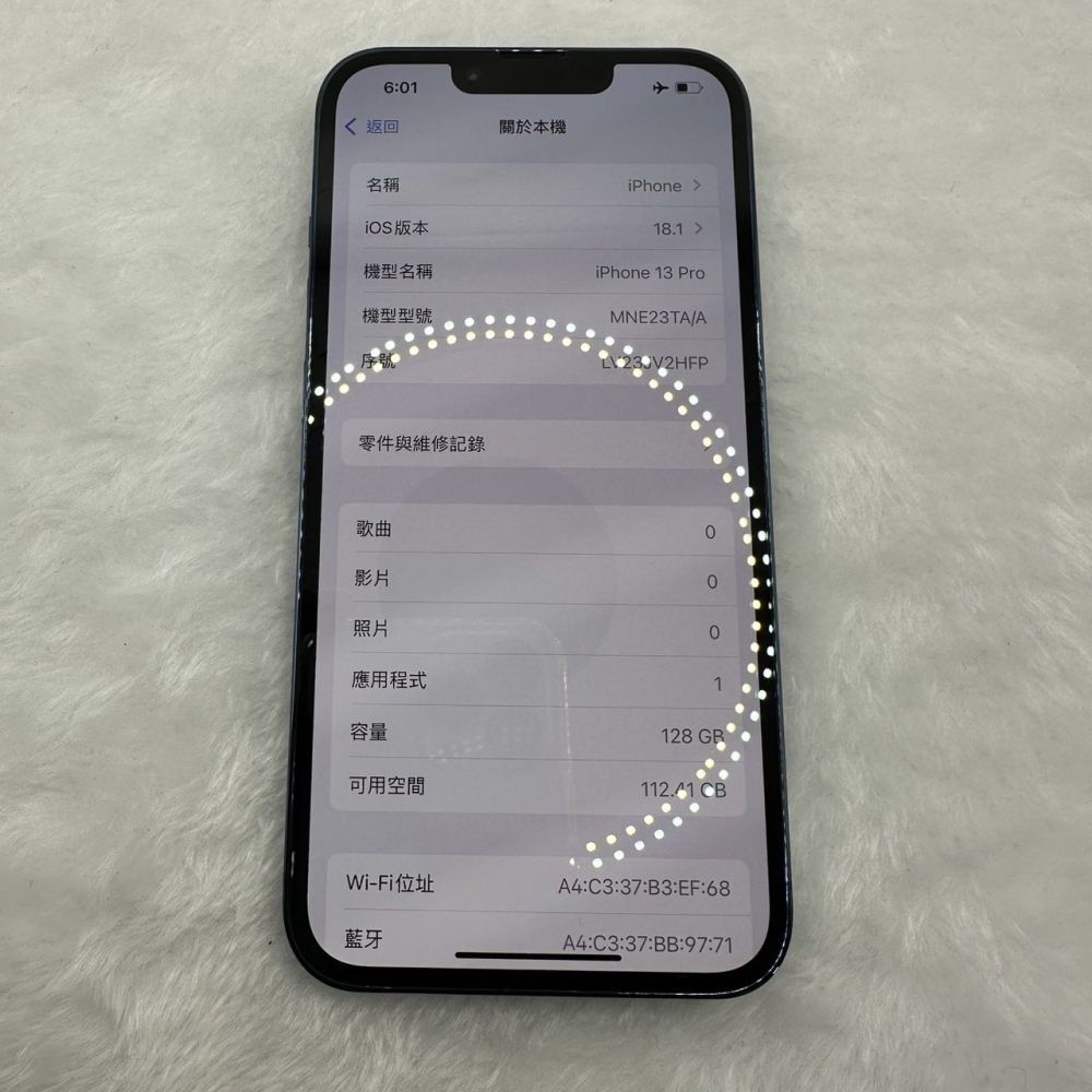 店保90天｜iPhone 13 Pro 128G 全功能正常！電池100% 綠色 6.1吋 #A499 二手iPhone