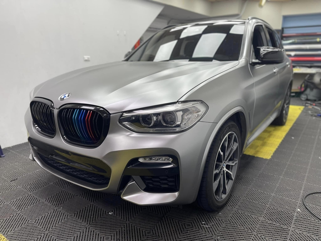 BMW X3　潮色CSPPF  (消光液態金屬銀）