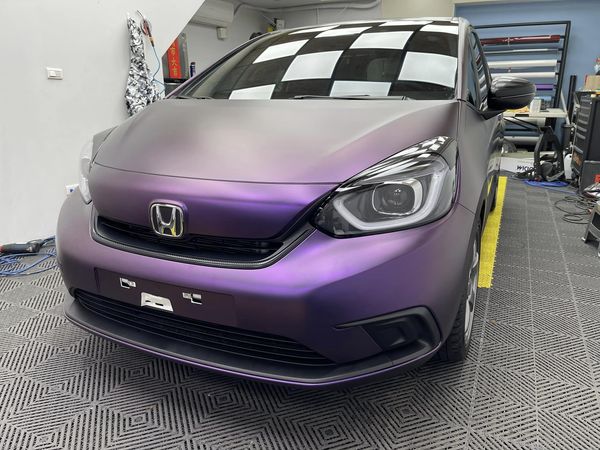 Honda Fit   CARV-Taiwan ( 消光比諾紫 )