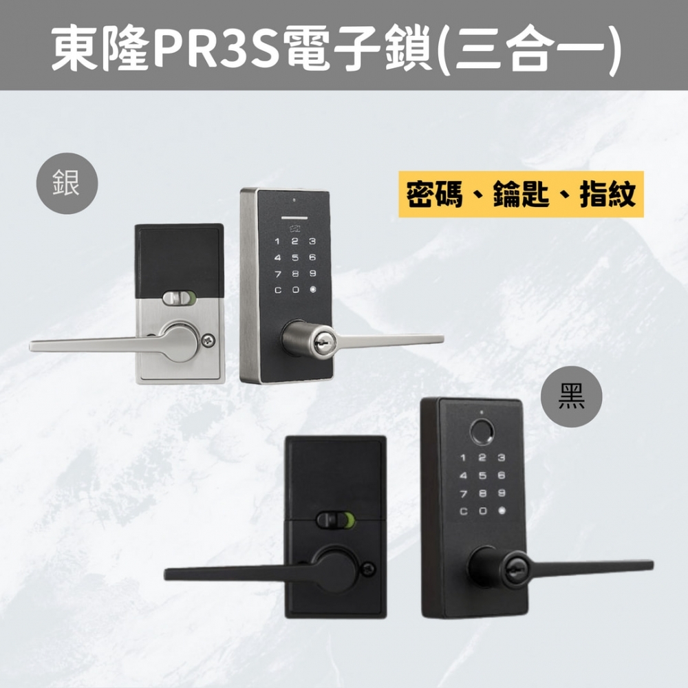 東隆 EZSET－電子鎖 PR3S 3合1 把手款