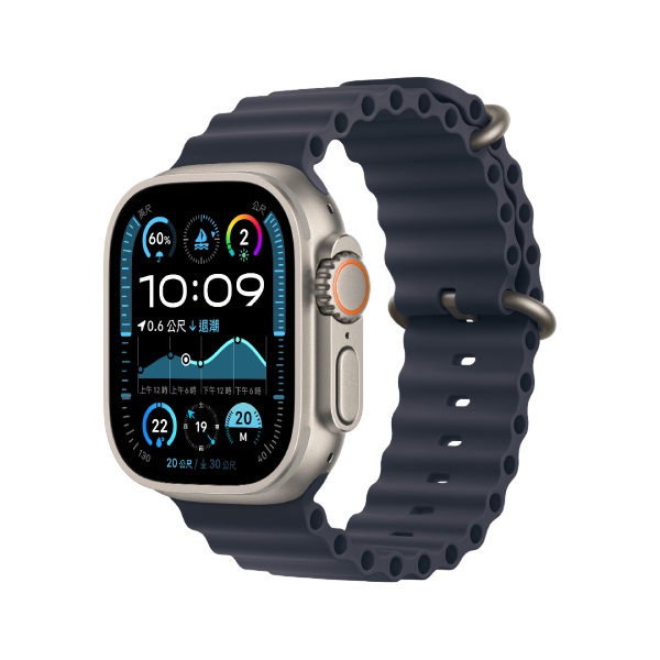 Apple Watch Ultra 2 GPS + Cellular 鈦金屬錶殼 + 海洋錶環 49mm