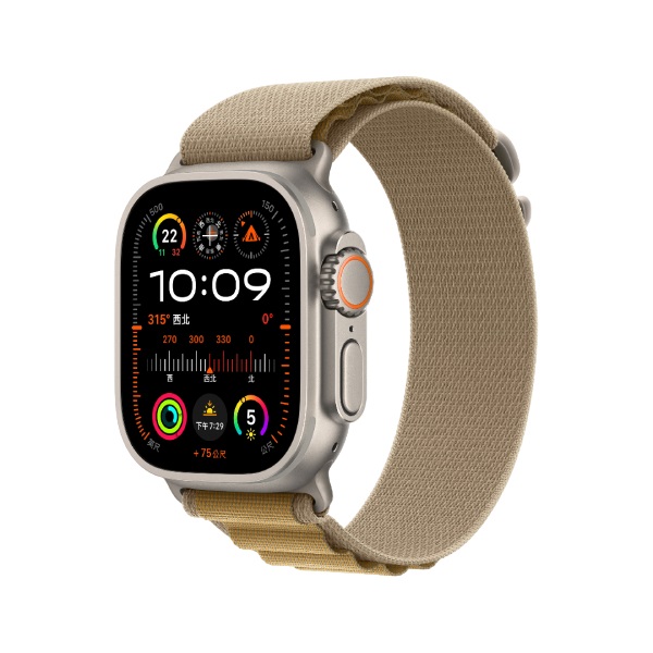 Apple Watch Ultra 2 GPS + Cellular 鈦金屬錶殼 + 高山錶環 49mm