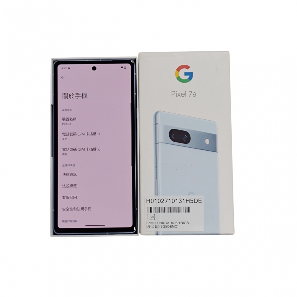 Google Pixel 7a 128GB 淺海藍- 展示機