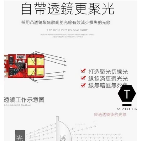 雙尖 LED 燈泡 41mm 