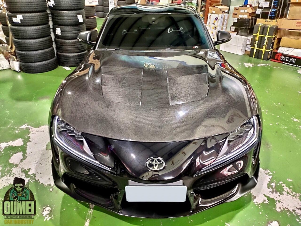 Toyota Supra A90 黑牛 準備飛上天