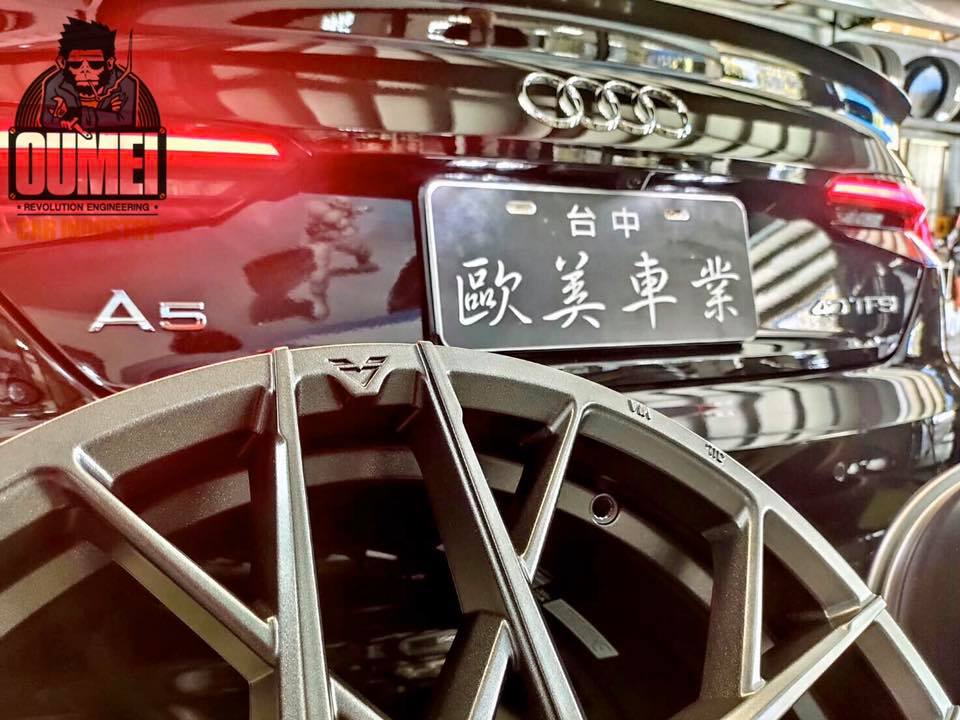 用拼圖的模式慢慢拼湊打造完美型態Audi A5 B9