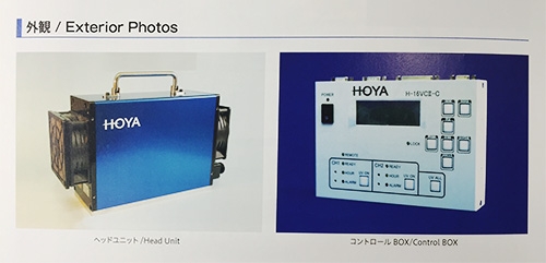 HOYA LED   照射