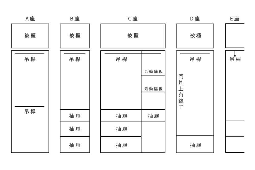 衣櫃｜WD-39