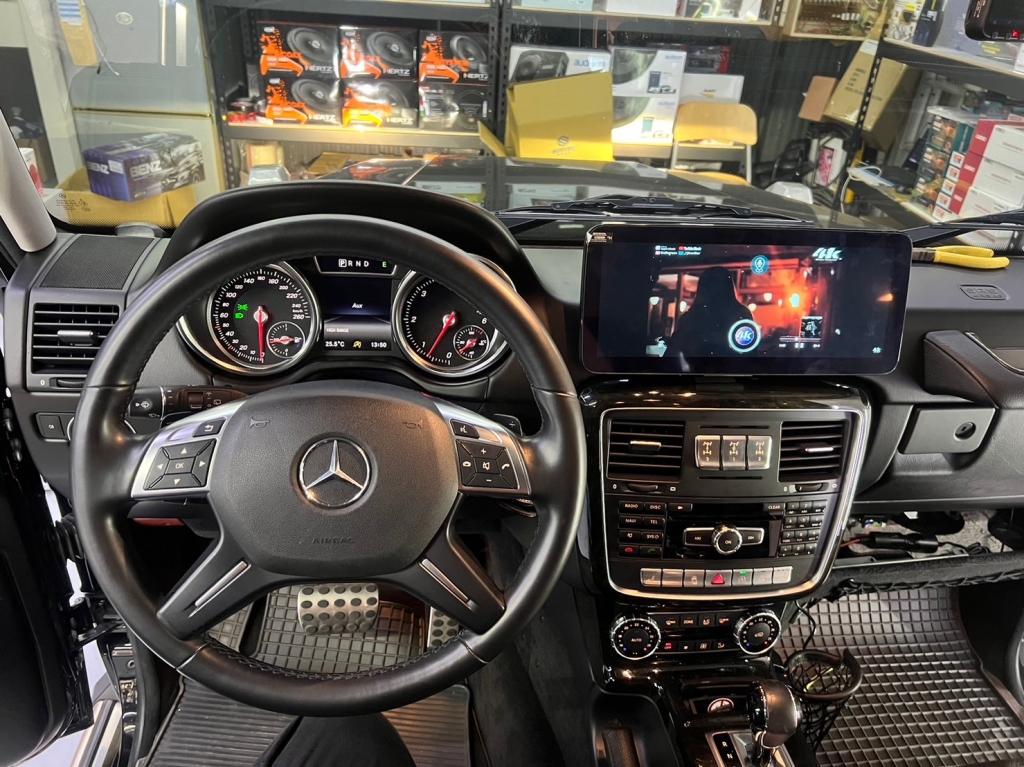 Benz G350/2016/賓士專用安卓機/原廠倒車鏡頭