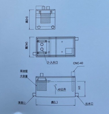 油脂截流槽