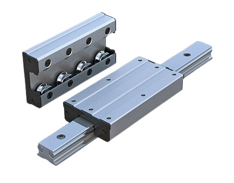  Double axis slide rail