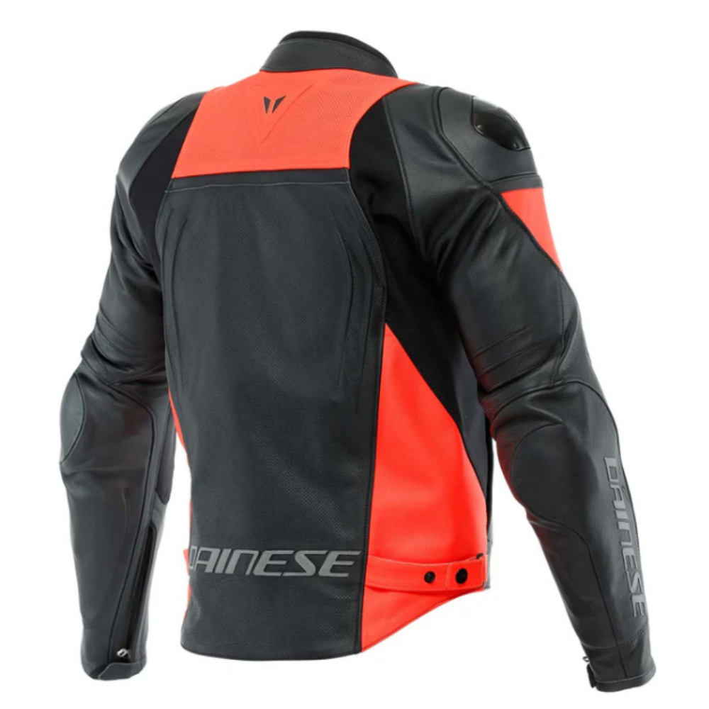 DAINESE 丹尼斯 RACING 4 LEATHER JACKET PERF. 皮革穿孔 防摔外套