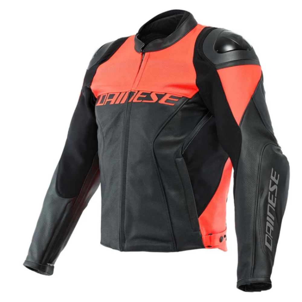 DAINESE 丹尼斯 RACING 4 LEATHER JACKET PERF. 皮革穿孔 防摔外套