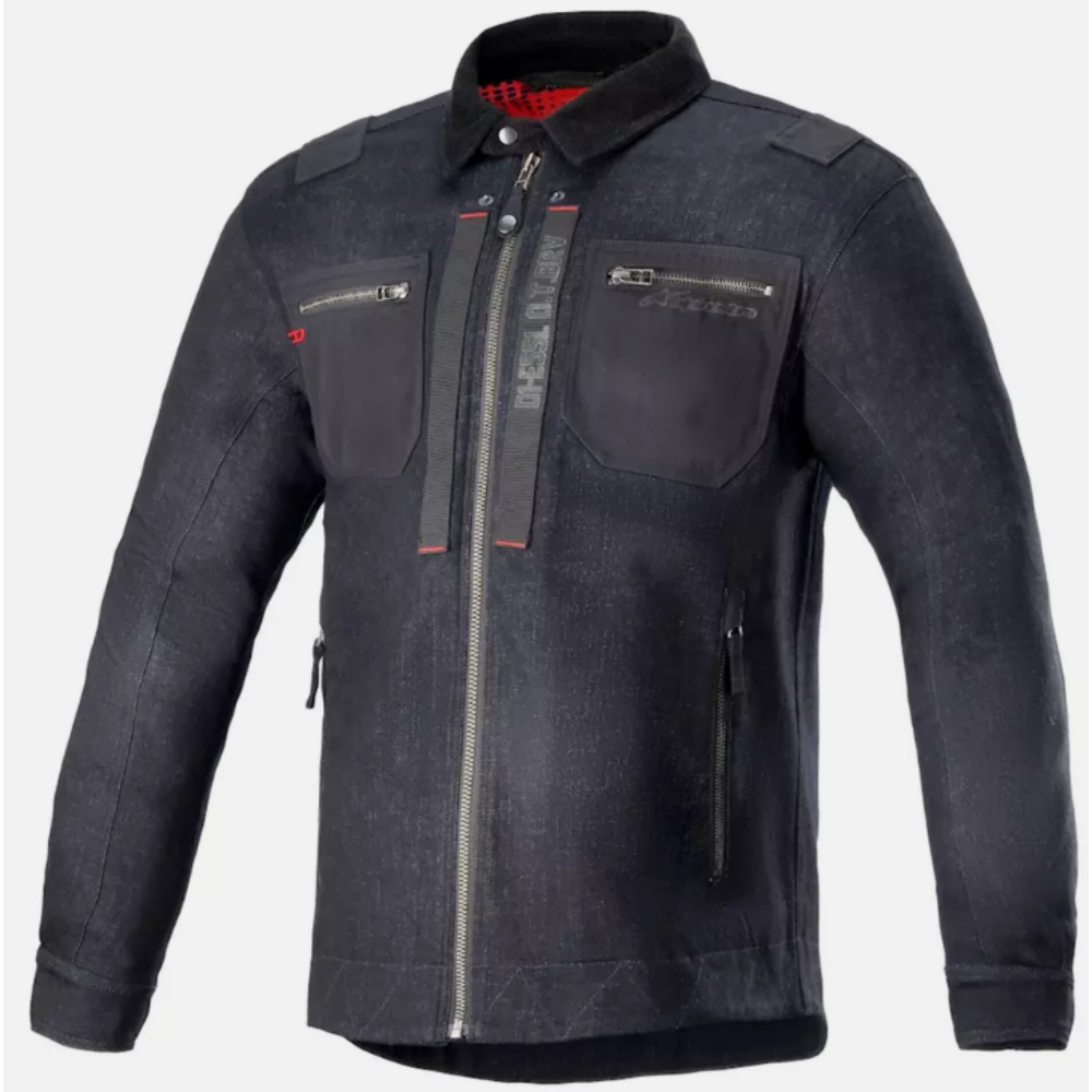 ALPINESTARS A星 AS-DSL TOSHIO Denim Overshirt 丹寧 聯名 牛仔 防摔衣