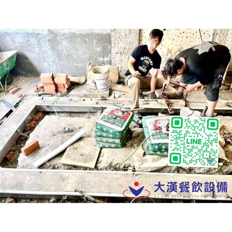 不鏽鋼水溝截油槽現場施作工程-台南永康區