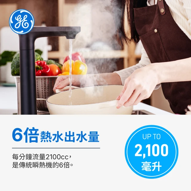 德克生活 GE奇異極煦700G奈濾淨水器(淨水+儲熱 二合一)