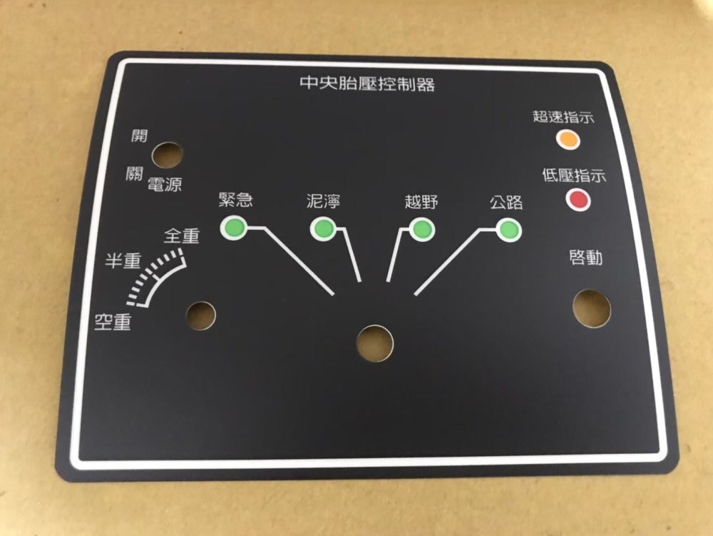 機械控製面版