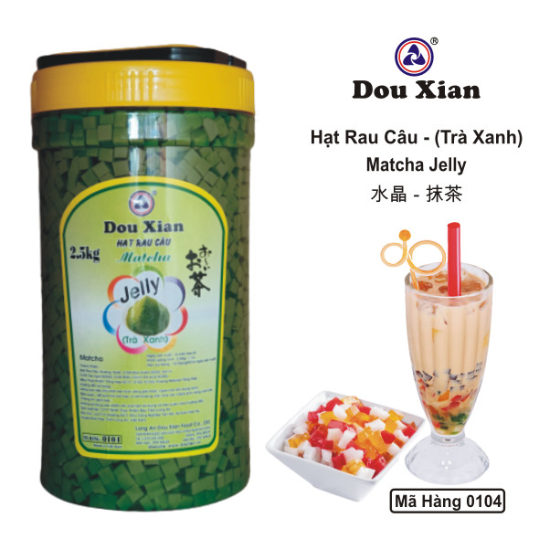 Hạt Rau Câu - Matcha (Trà Xanh)