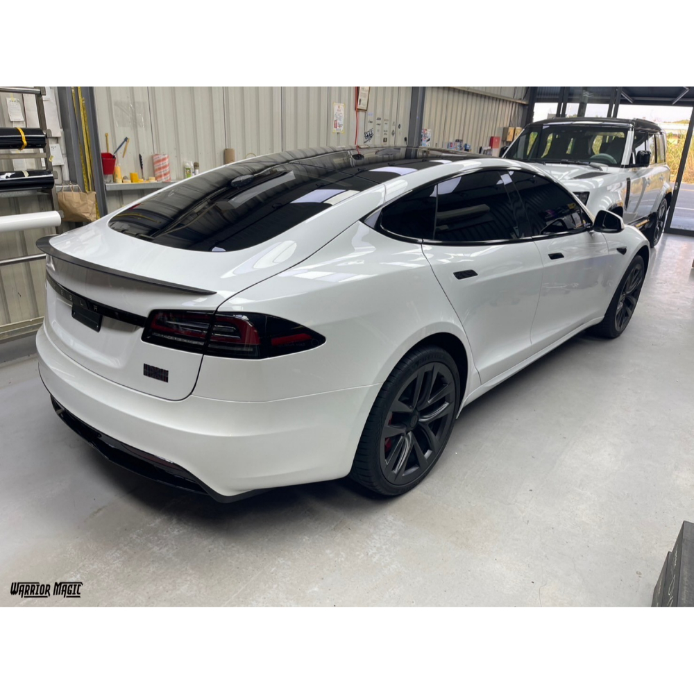 Tesla Model S/特斯拉亮面犀牛皮包膜