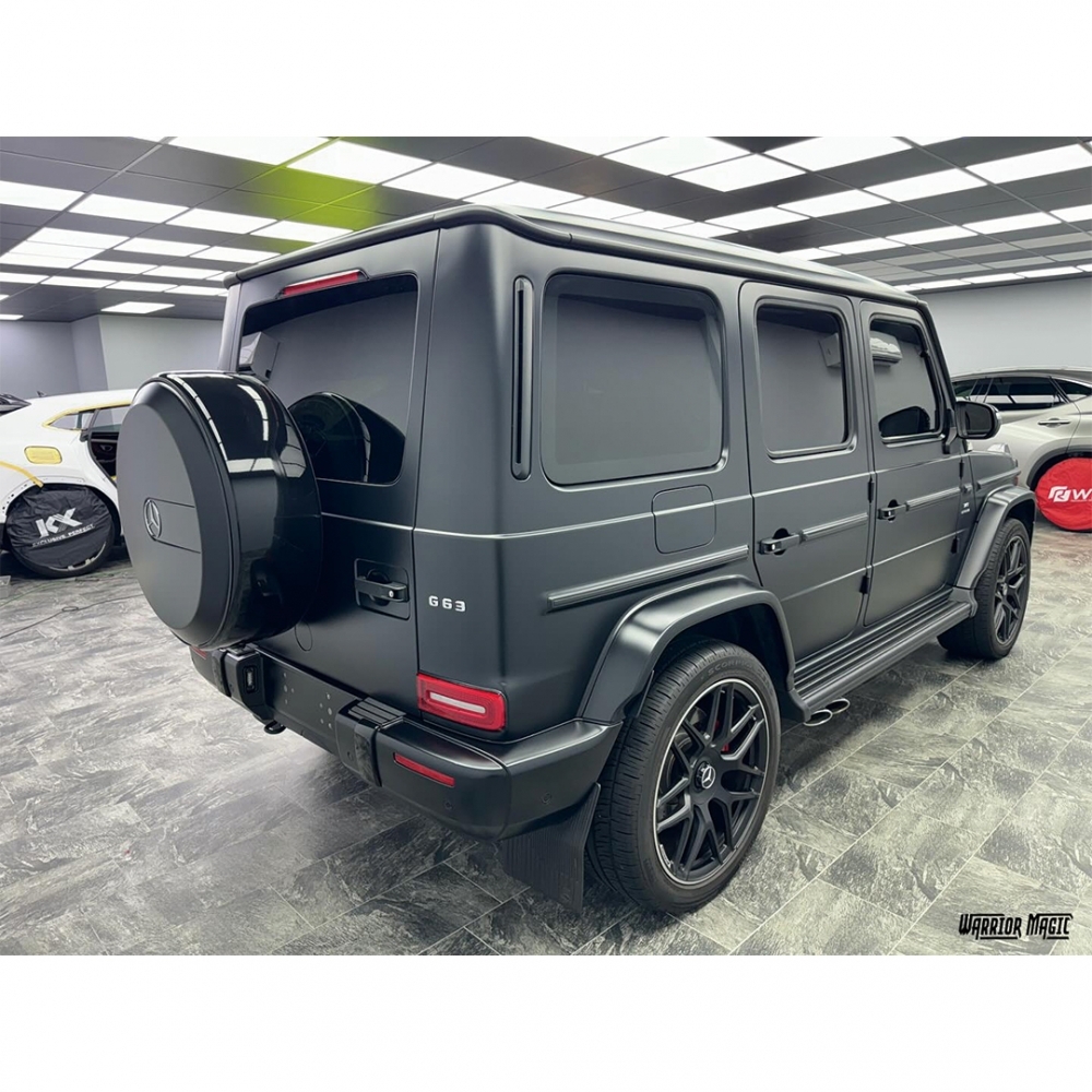 Benz G63/賓士霧面犀牛皮包膜