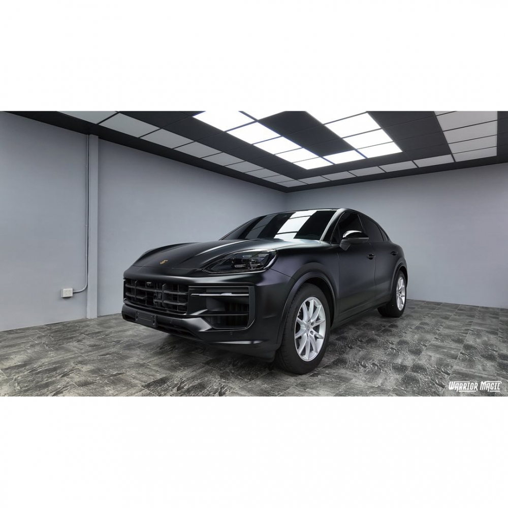 Porsche Cayenne Coupe/保時捷霧面犀牛皮包膜