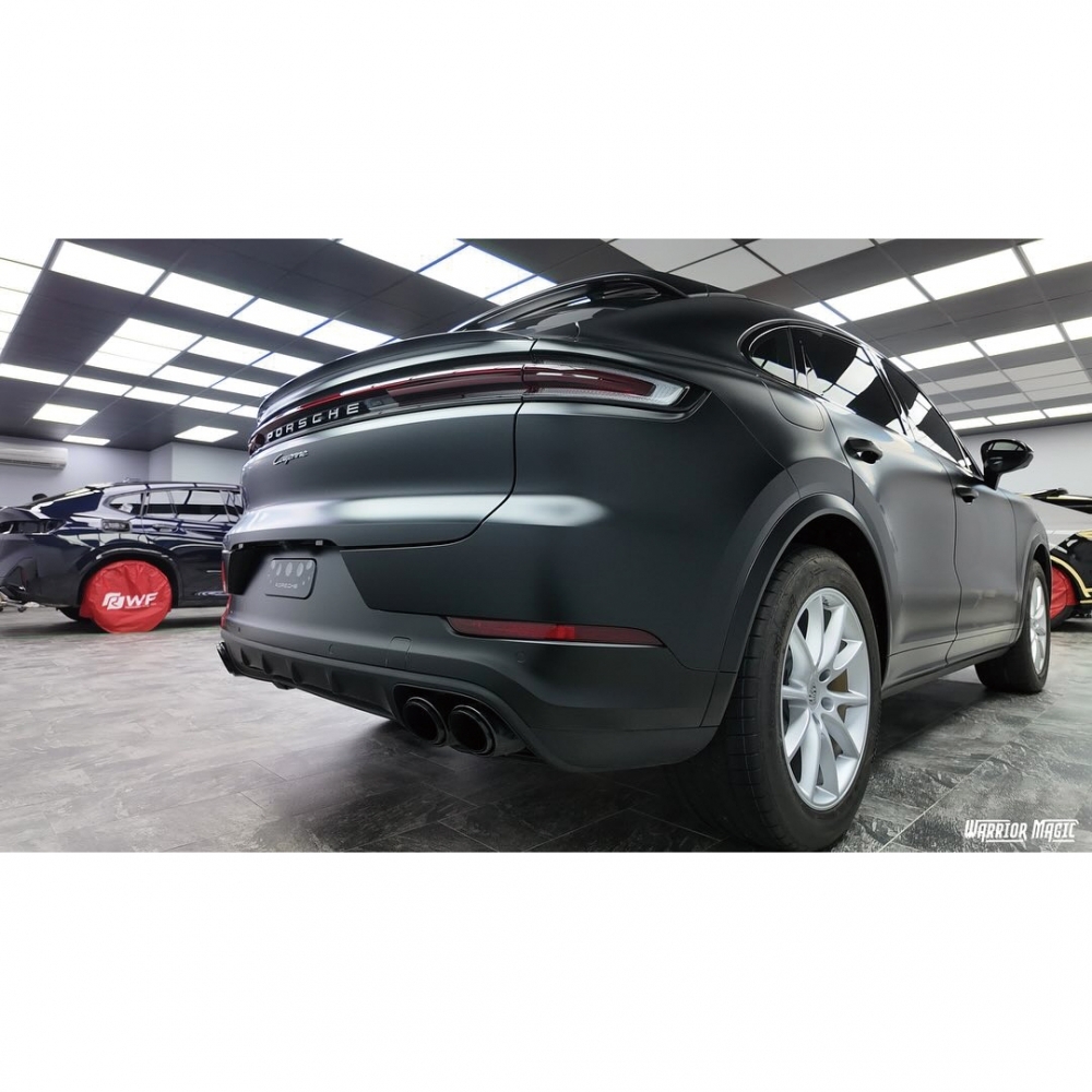 Porsche Cayenne Coupe/保時捷霧面犀牛皮包膜