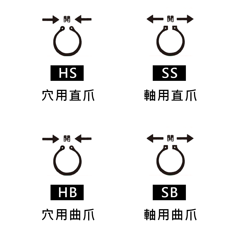 TOP｜台製 內外彈簧鉗