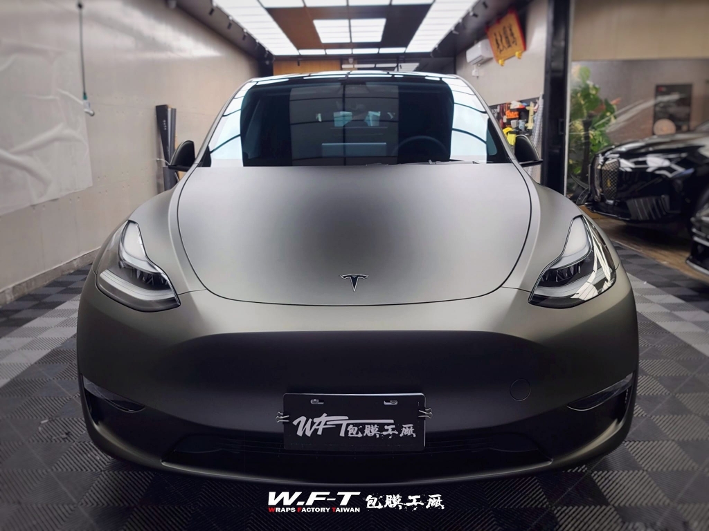 Tesla modely KLT PET啞光軍綠