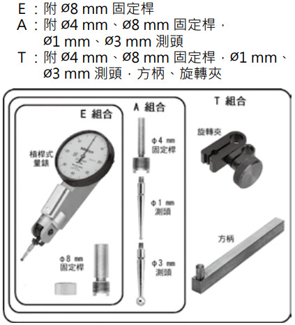 Mitutoyo標準型槓桿錶