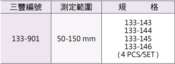 Mitutoyo內徑測微器組