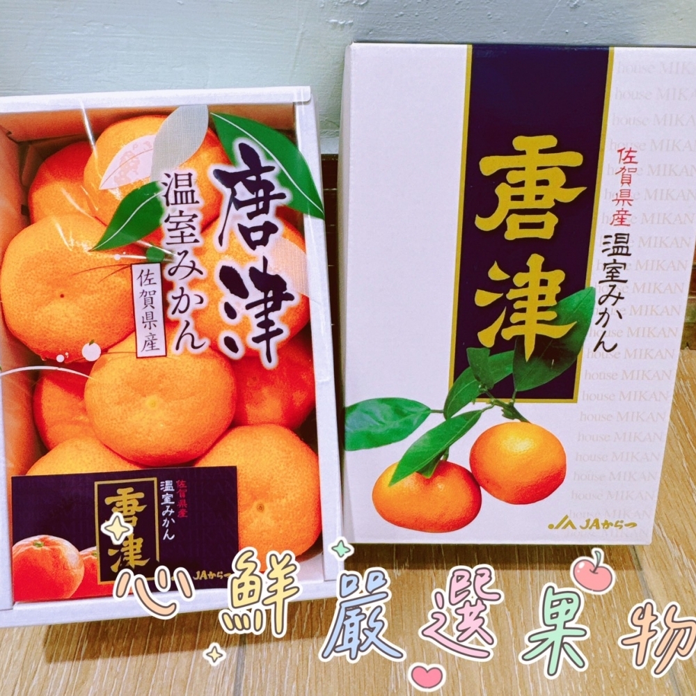 日本 佐賀 唐津 溫室 蜜柑禮盒 12玉