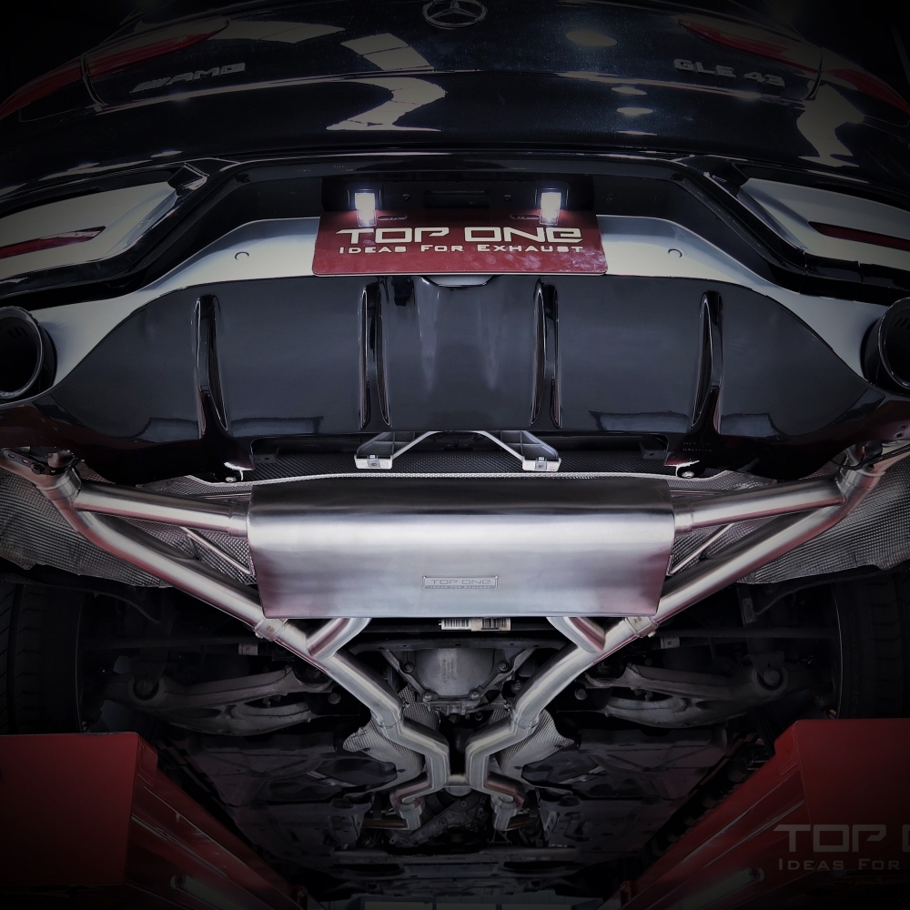 賓士BENZ GLE400 GLE43 GLE53 TOPONE EXHAUST 可變式遙控閥門排氣系統