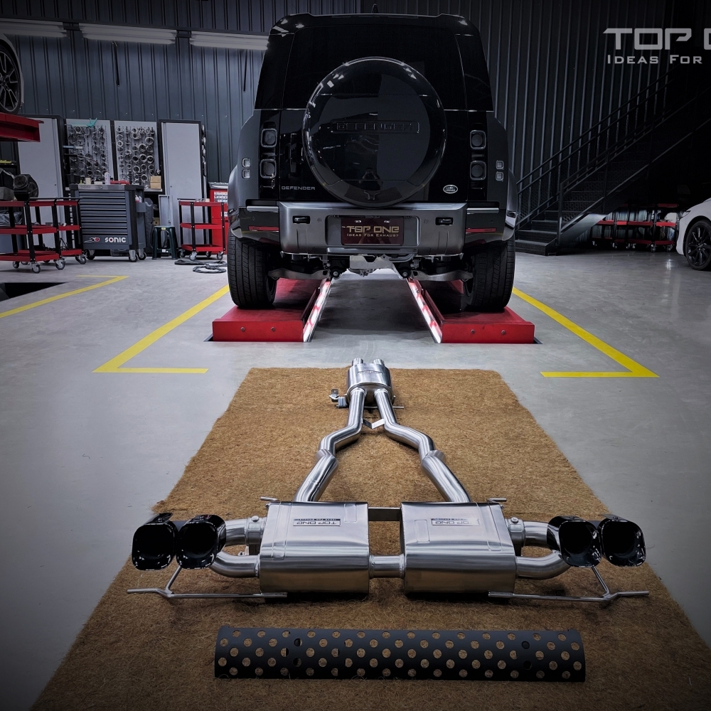 路虎Land Rover Defender V8 TOPONE EXHAUST 可變式遙控閥門排氣系統 (5.0 V8 專用)