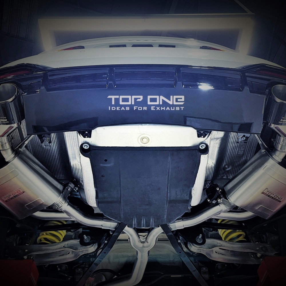  奧迪AUDI A5 A4 B9.5 2.0T TOPONE EXHAUST 可變式遙控閥門排氣系統