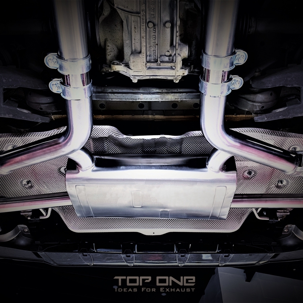 賓士Benz GLC43 TOPONE EXHAUST可變式遙控閥門排氣系統