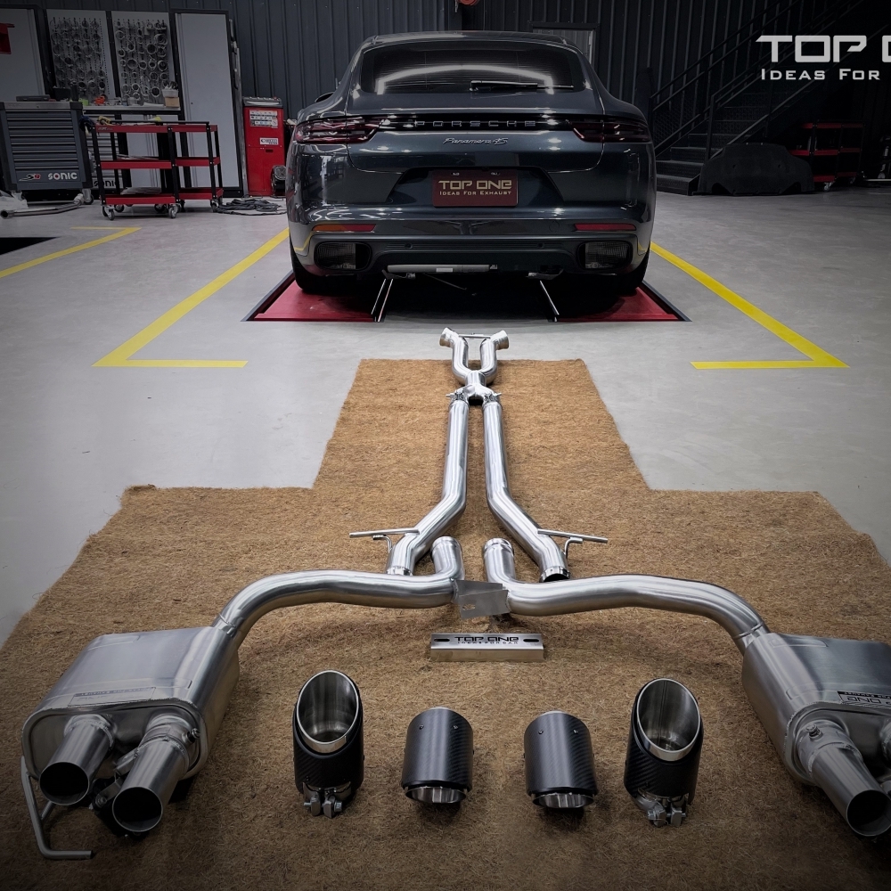 保時捷Porsche Panamera 971 4S TOPONE EXHAUST可變式遙控閥門排氣系統