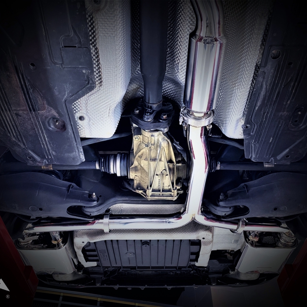 賓士BENZ W205 C43 XR EXHAUST可變式遙控閥門排氣系統