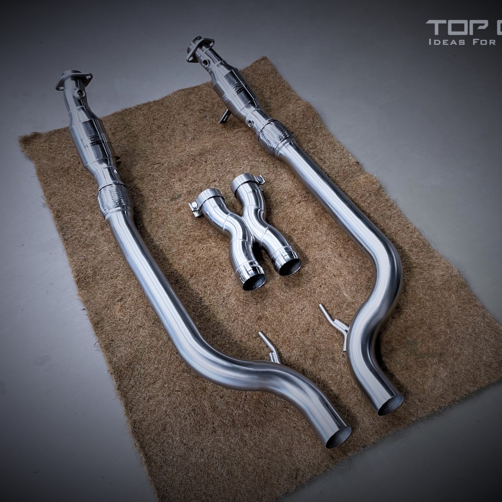 賓士Benz C217 S63 TOPONE EXHAUST鈦合金可變式遙控閥門排氣系統