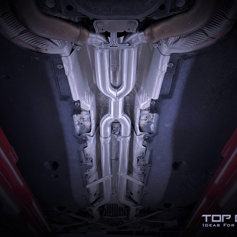 保時捷Porsche Panamera 971 4S TOPONE EXHAUST可變式遙控閥門排氣系統