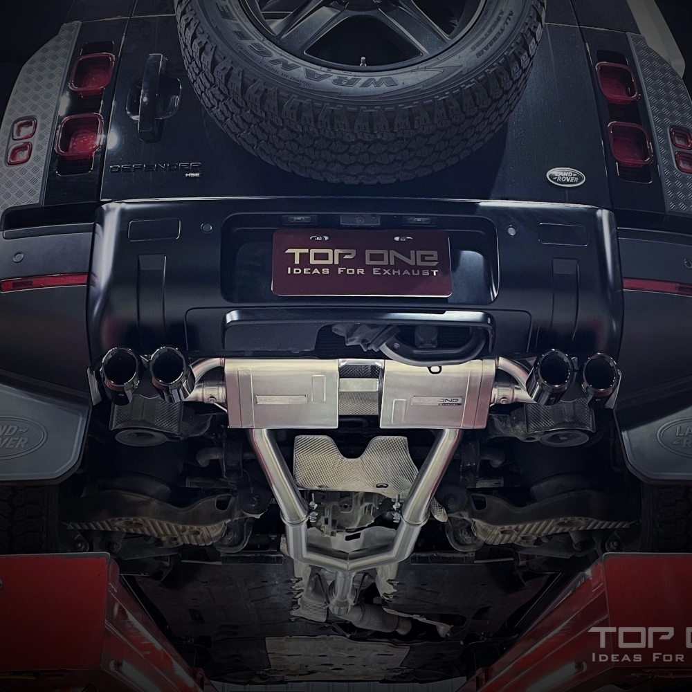 路虎Land Rover Defender 2.0T TOPONE EXHAUST 可變式遙控閥門排氣系統(RANGE ROVER)