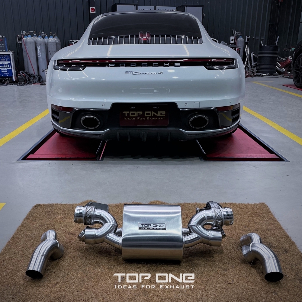 保時捷Porsche 992 Carrera S TOPONE EXHAUST 回壓排氣系統