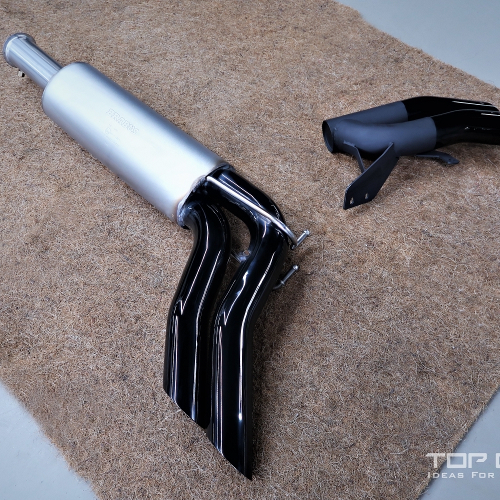 賓士BENZ W463A G350D TOPONE EXHAUST 可變式遙控閥門排氣系統