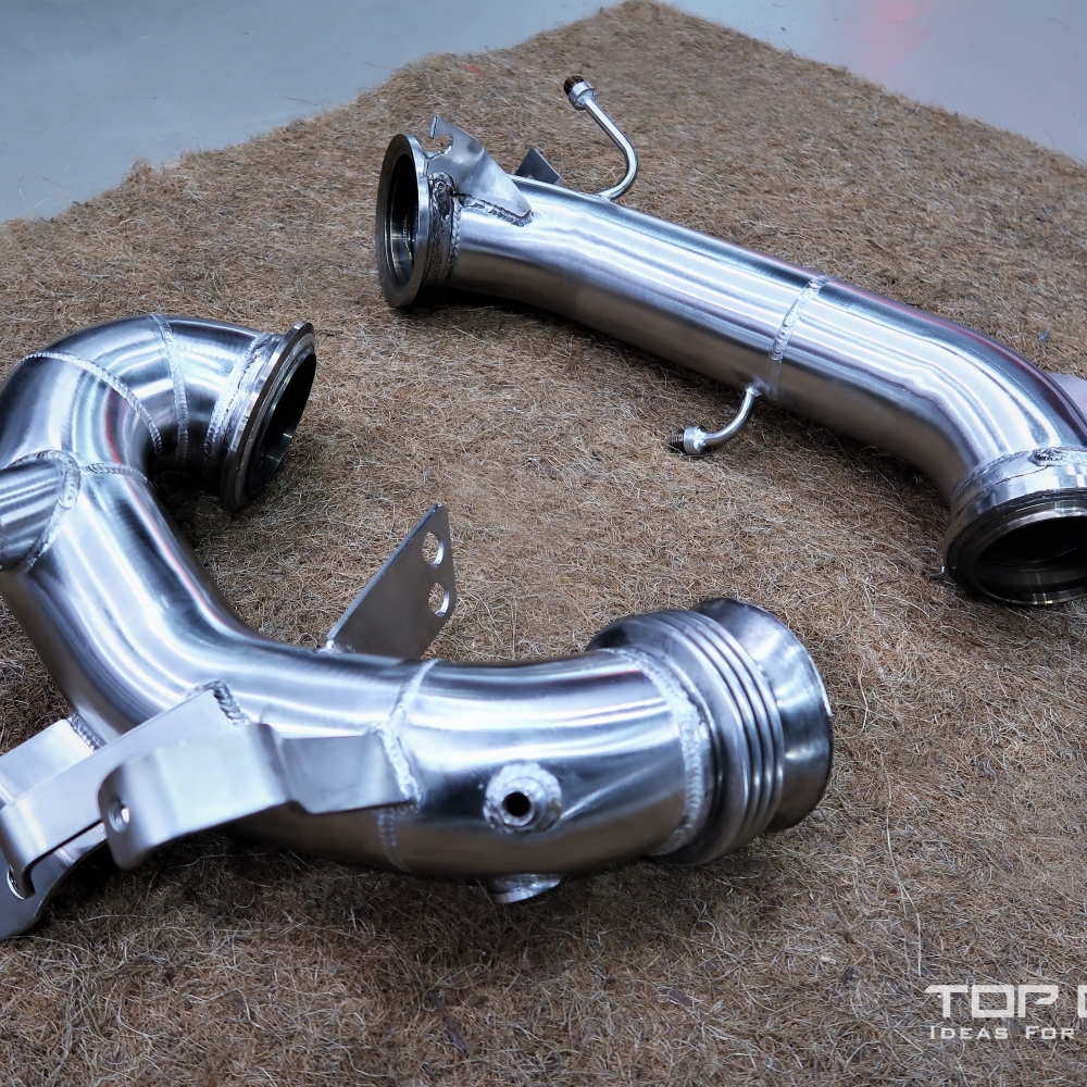 賓士BENZ W463A G350D TOPONE EXHAUST 可變式遙控閥門排氣系統