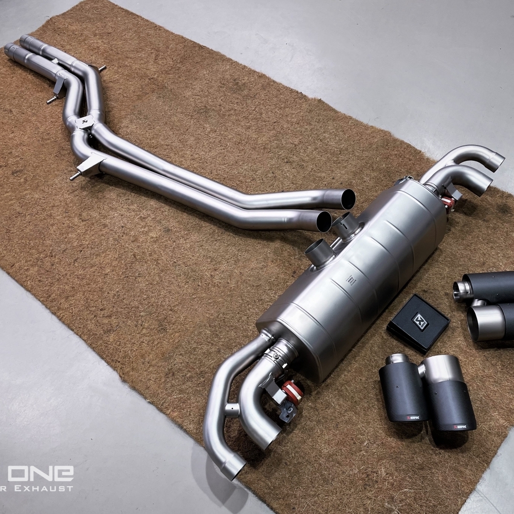 保時捷PORSCHE Cayenne S Akrapovic TOPONE EXHAUST可變式遙控閥門排氣系統