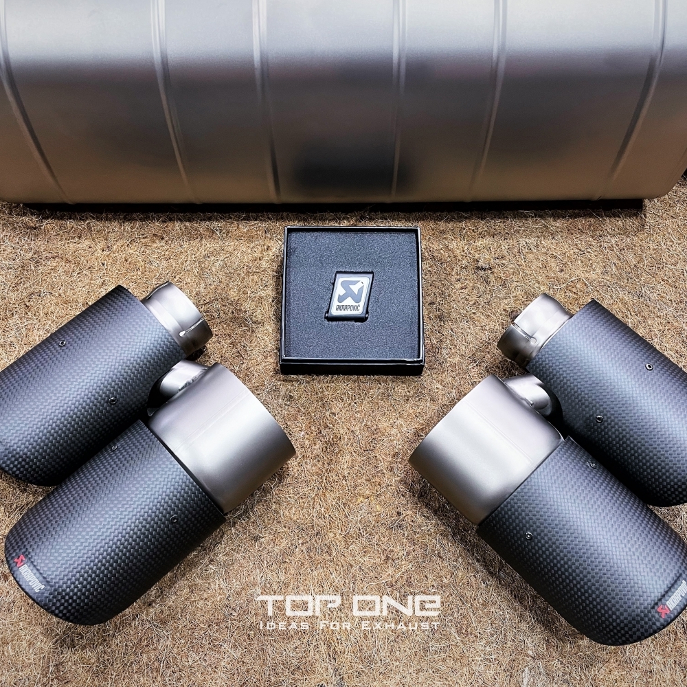 保時捷PORSCHE Cayenne S Akrapovic TOPONE EXHAUST可變式遙控閥門排氣系統