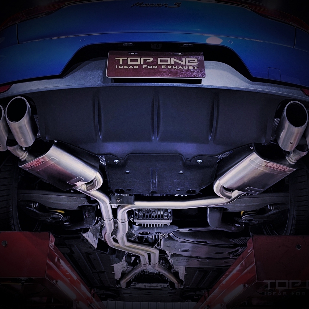 保時捷PORSCHE Macan 2.0 3.0 3.6 TOPONE EXHAUST 排氣系統 (對應原廠跑車排氣系統)