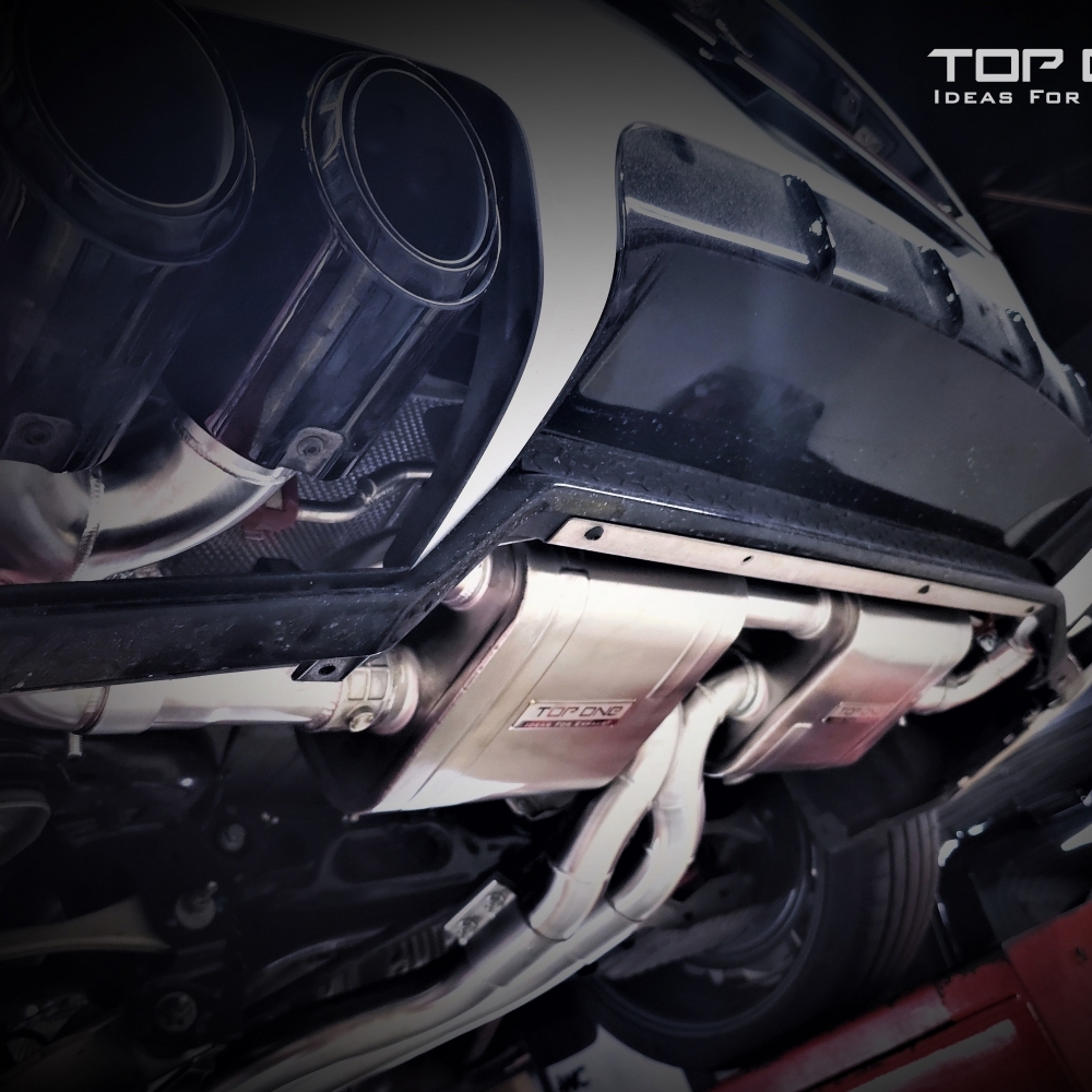 保時捷Porsche Cayenne Coupe S TOPONE EXHAUST可變式遙控閥門排氣系統